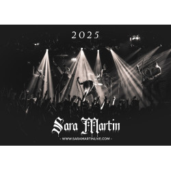 Sara Martín Live Calendar 2025 - Pre-order now!